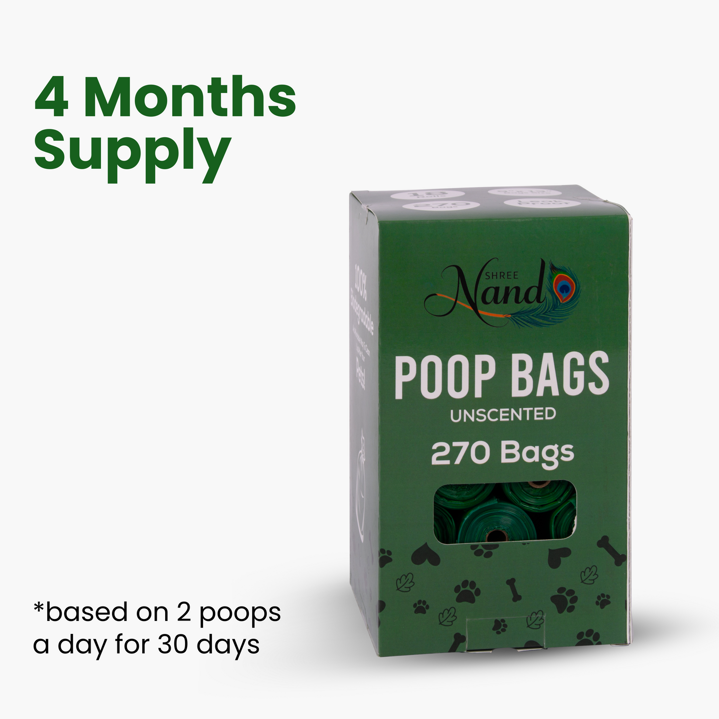 Dog Poop Bag- 270 bags