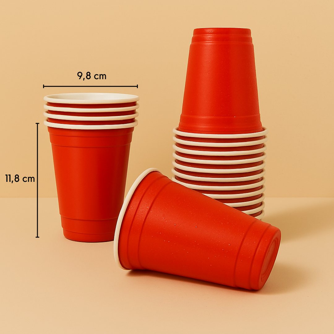 Premium Party Cups - 50pcs